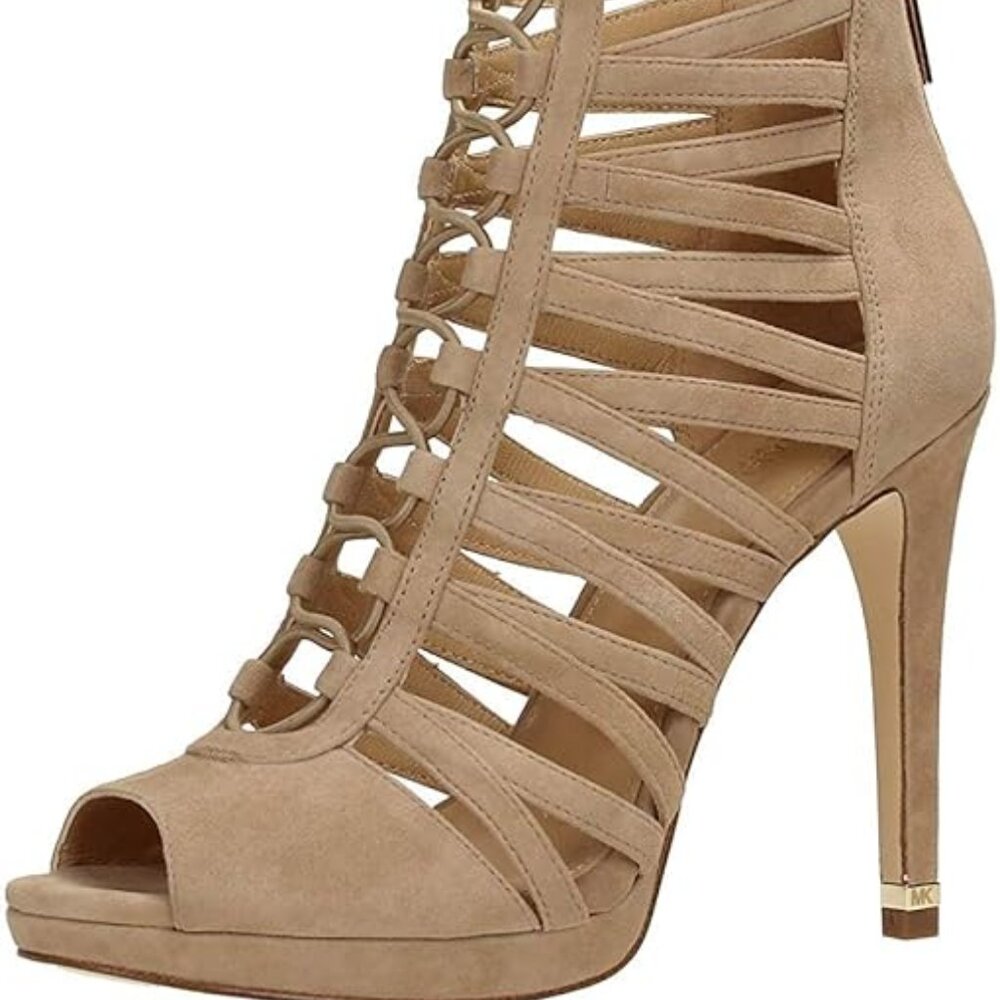 Michael Kors Clarissa Peep Toe sz 8